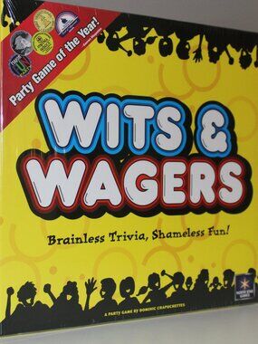 New Sealed - North Star Games Wits & Wagers Party Trivia Game 4-20 Players